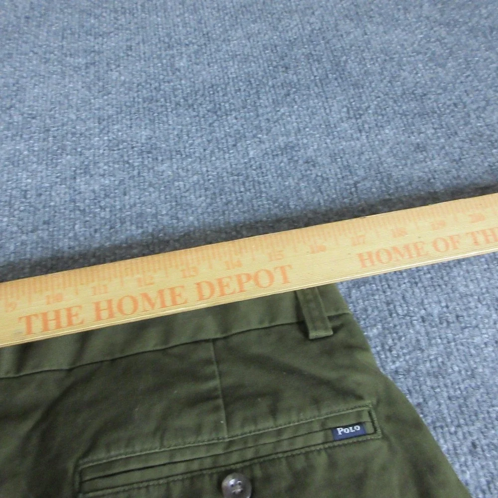 Polo Ralph Lauren Pants Mens 33x30 Green Stretch Classic Fit Chino Straight